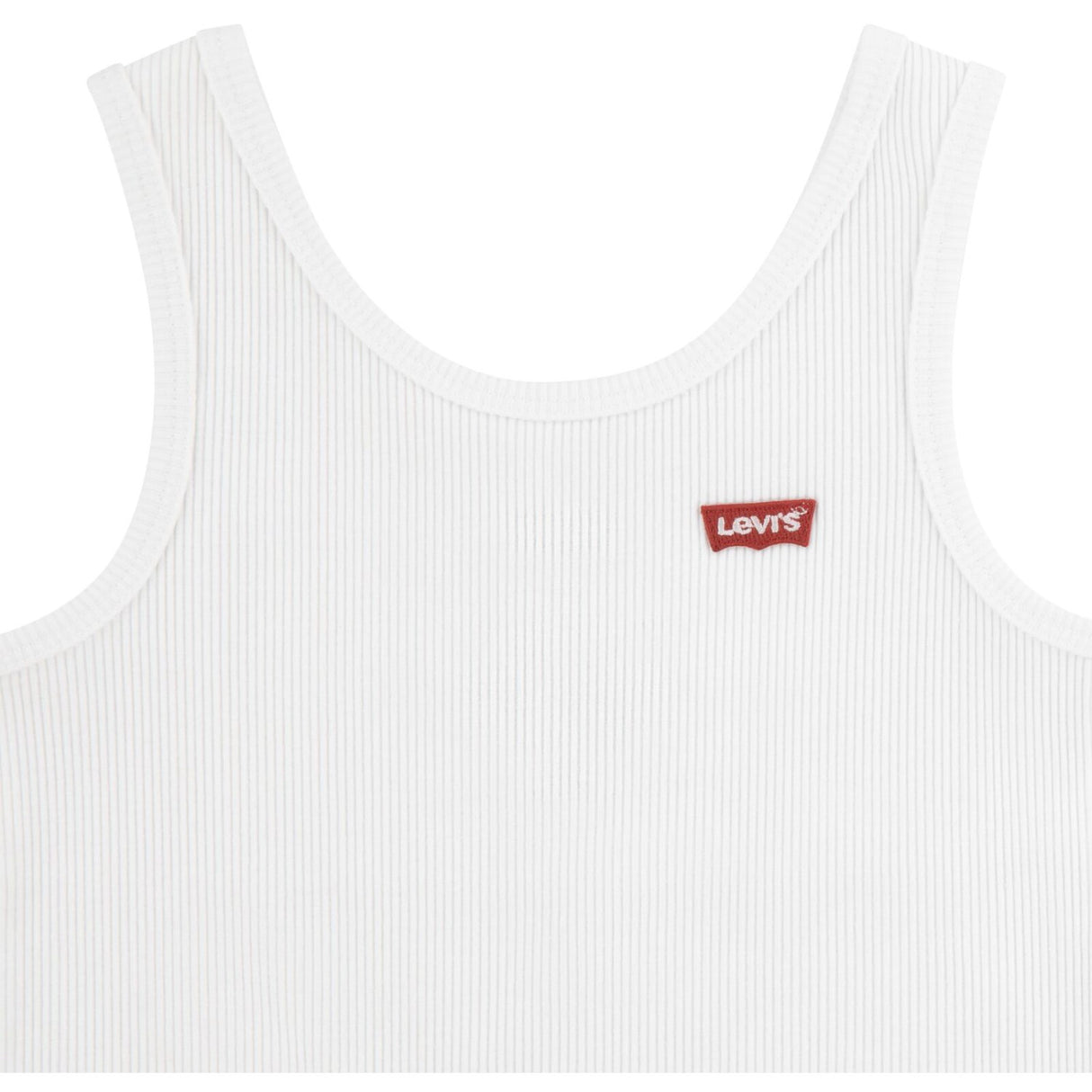 Levi's Bright White Lvg Meet Og Greet Ribbed Tank Topp