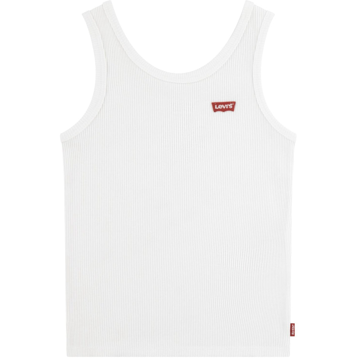 Levi's Bright White Lvg Meet Og Greet Ribbed Tank Topp