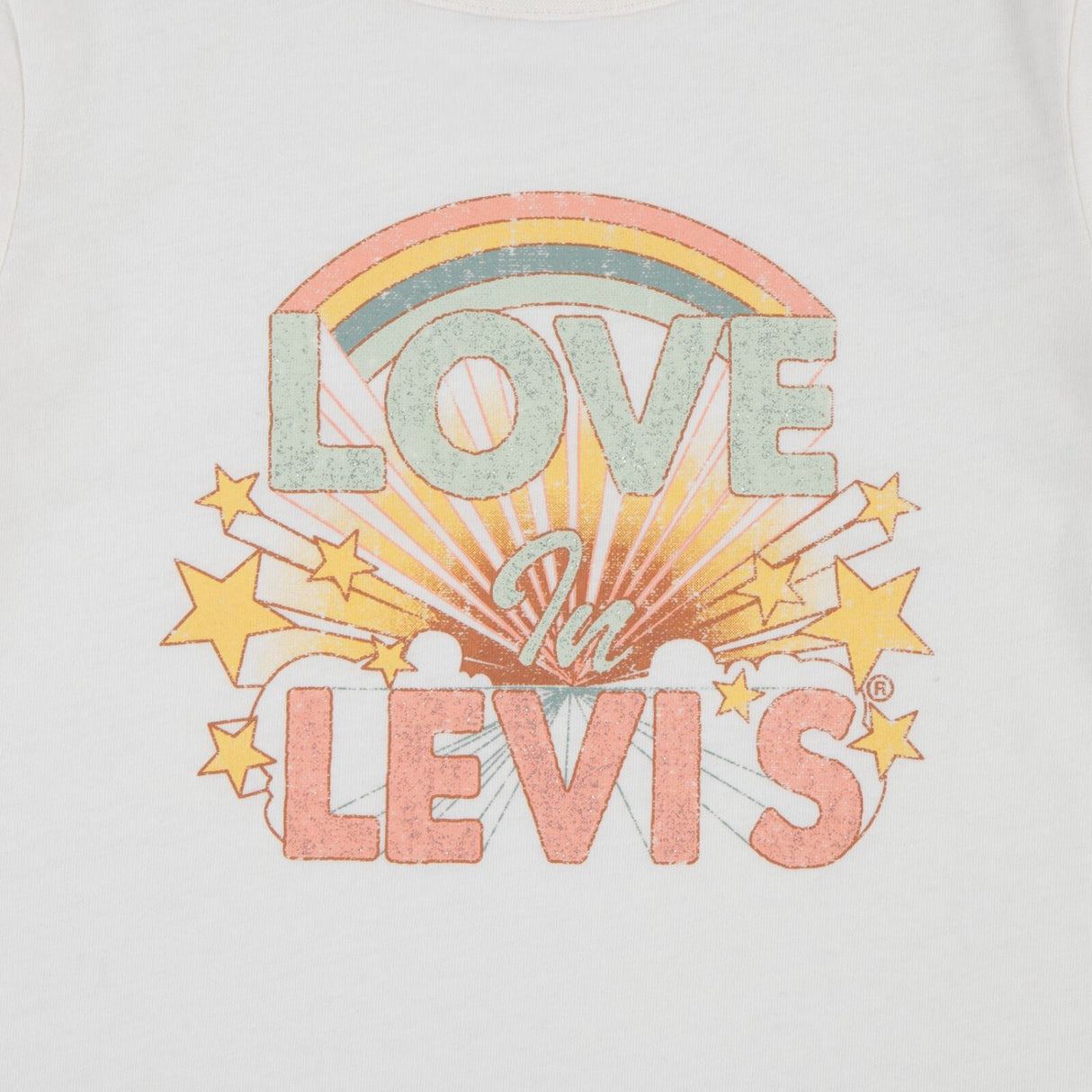 Levi's Gardenia Dobbel Cuff Tee