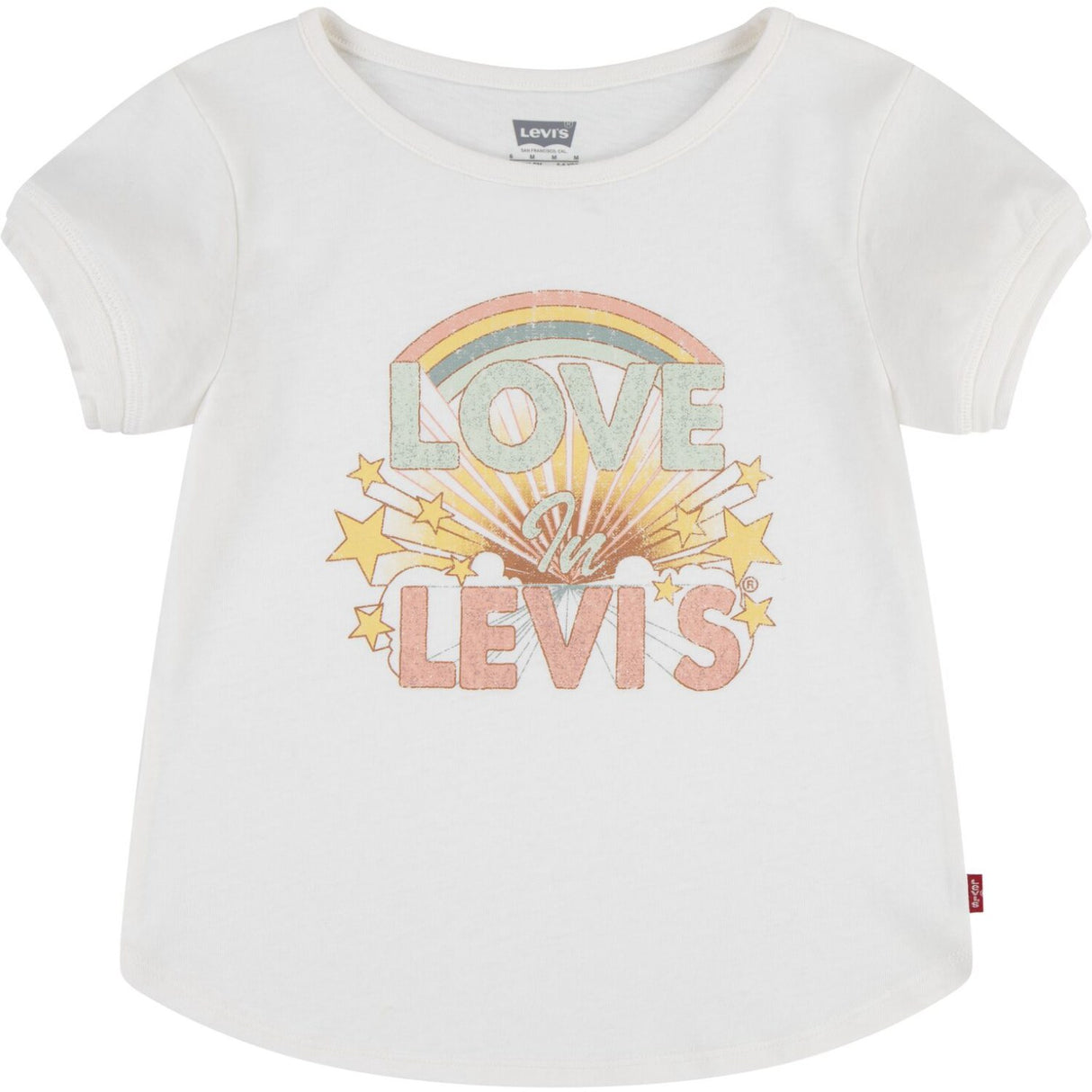 Levi's Gardenia Dobbel Cuff Tee