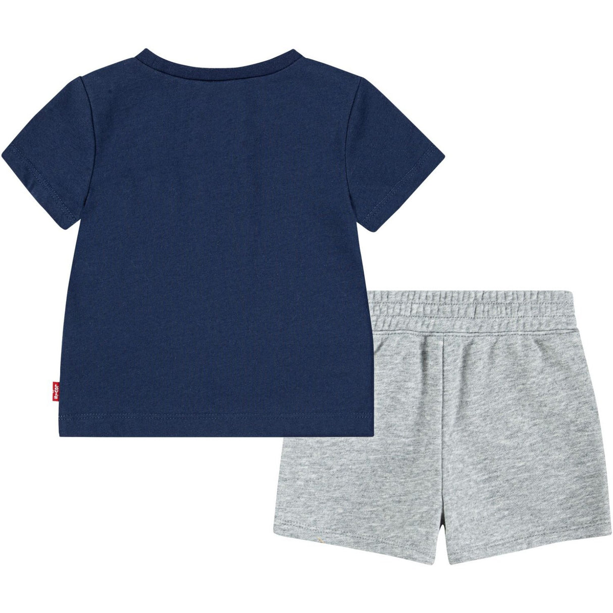 Levi's Dress Blues Lvb Batwing Tee & Strikk Shorts Sett