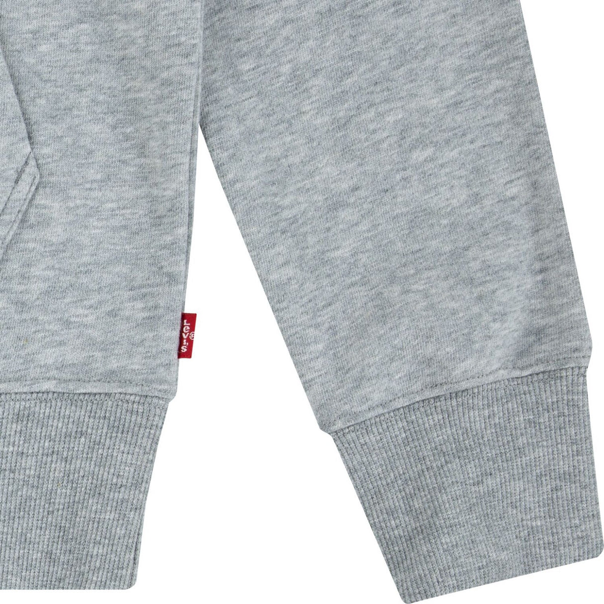 Levi's Grey Heather Lvb Mini Batwing Pull Over Hettegenser