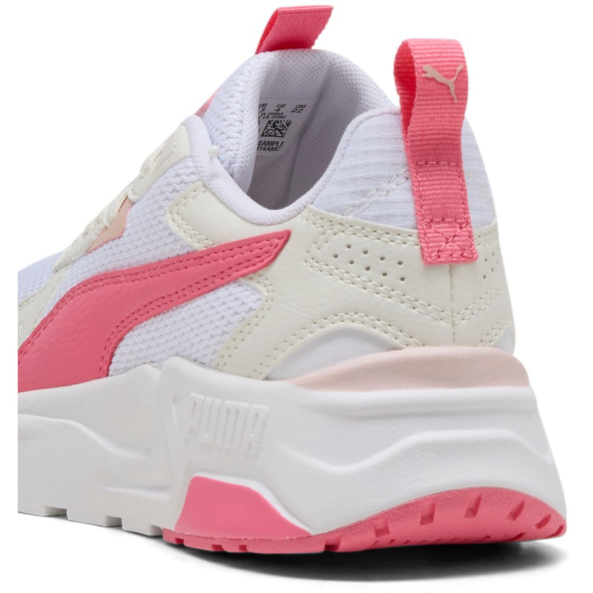 Puma White Trinity Lite Jr Sneakers
