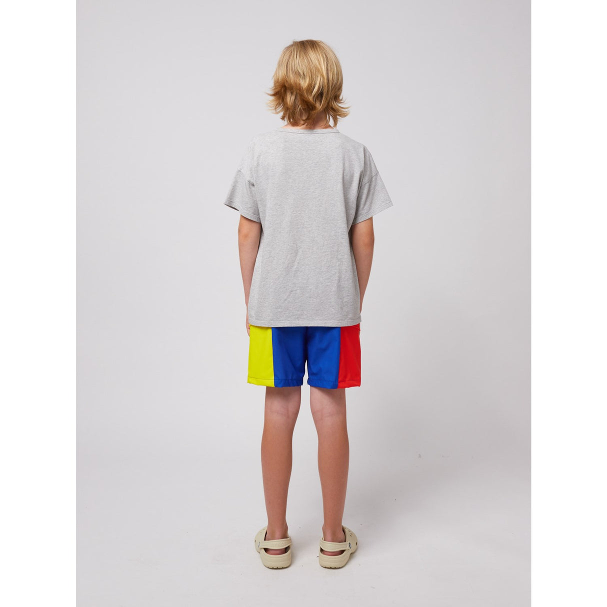 Bobo Choses Heather Grey A Day At The Strand T-Shirt