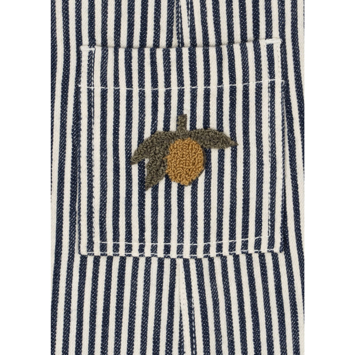 Konges Sløjd Naval Stripe Fender Overalls Gots