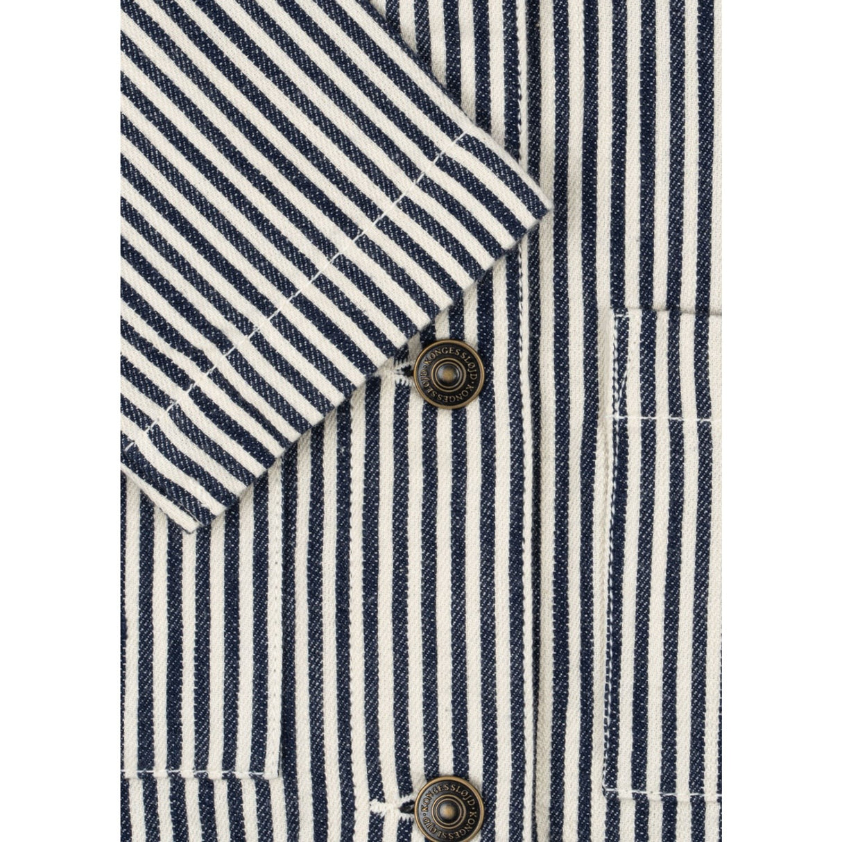 Konges Sløjd Naval Stripe Fender Jakke Gots