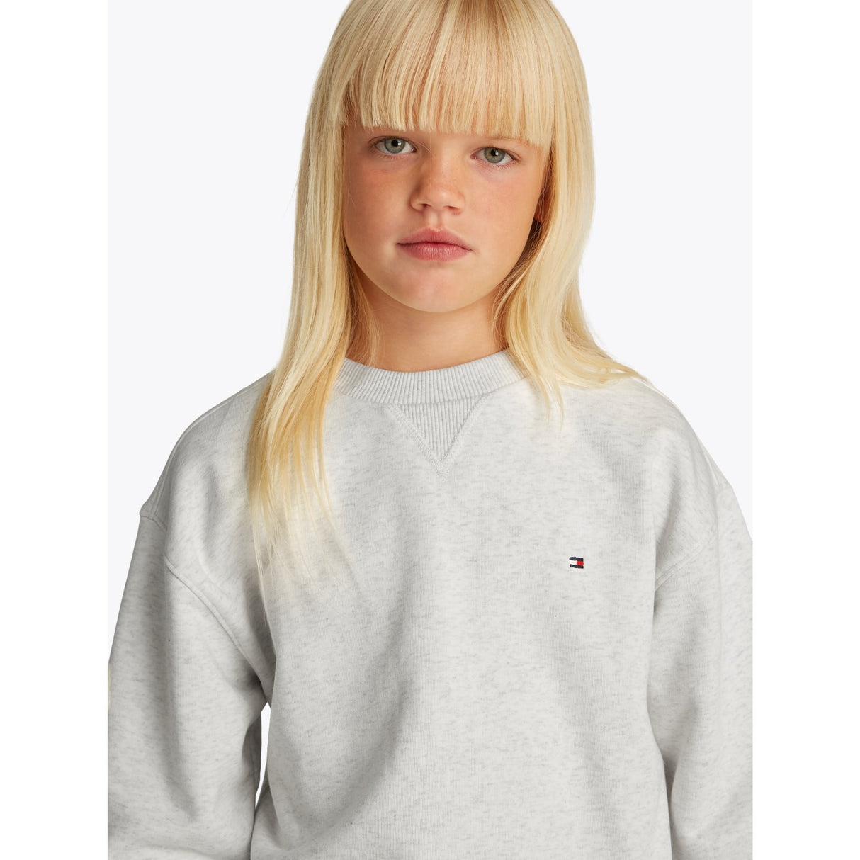 Tommy Hilfiger Snow White Heather U Timeless Collegegenser