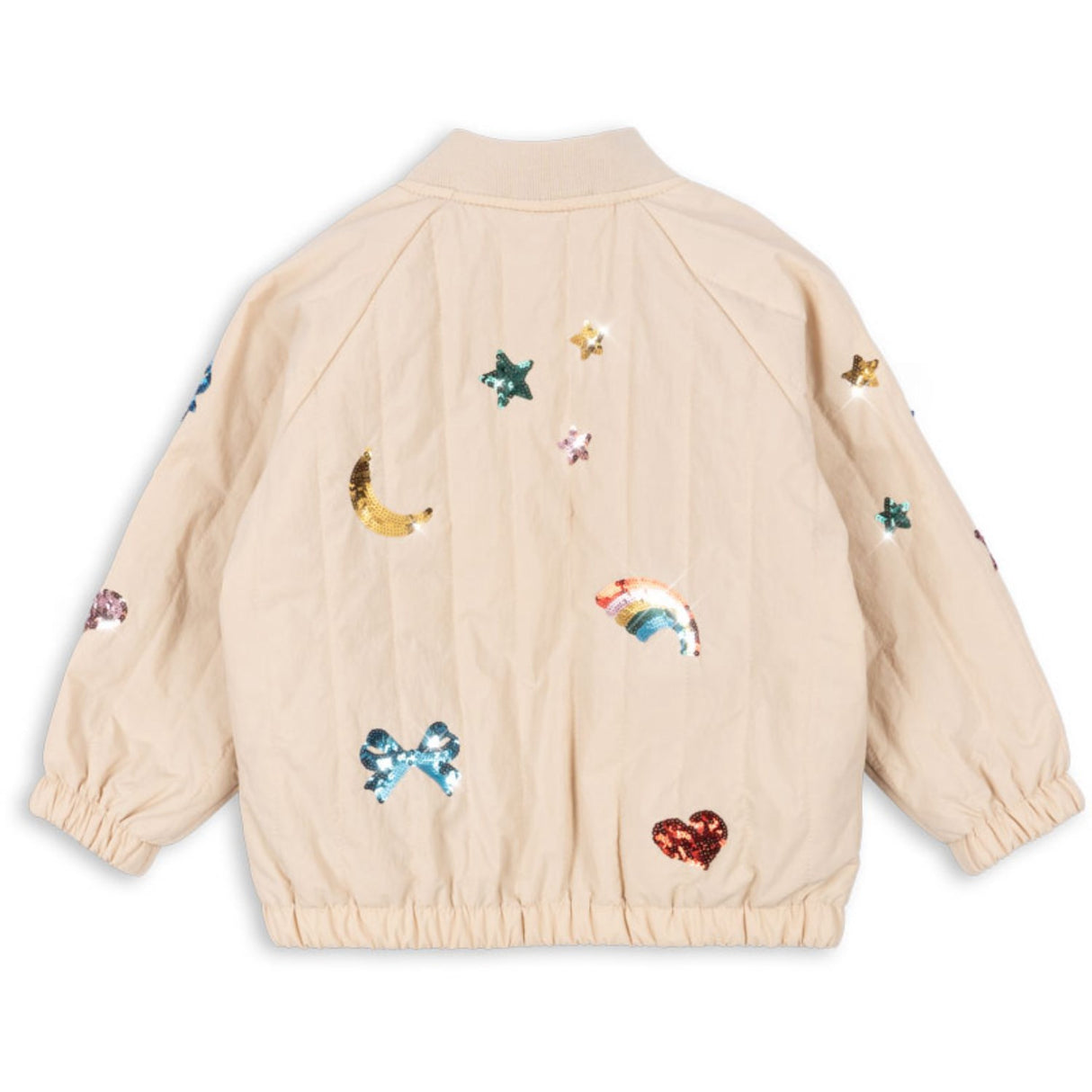 Konges Sløjd Smoke Gray Juno Paljet Bomberjakke