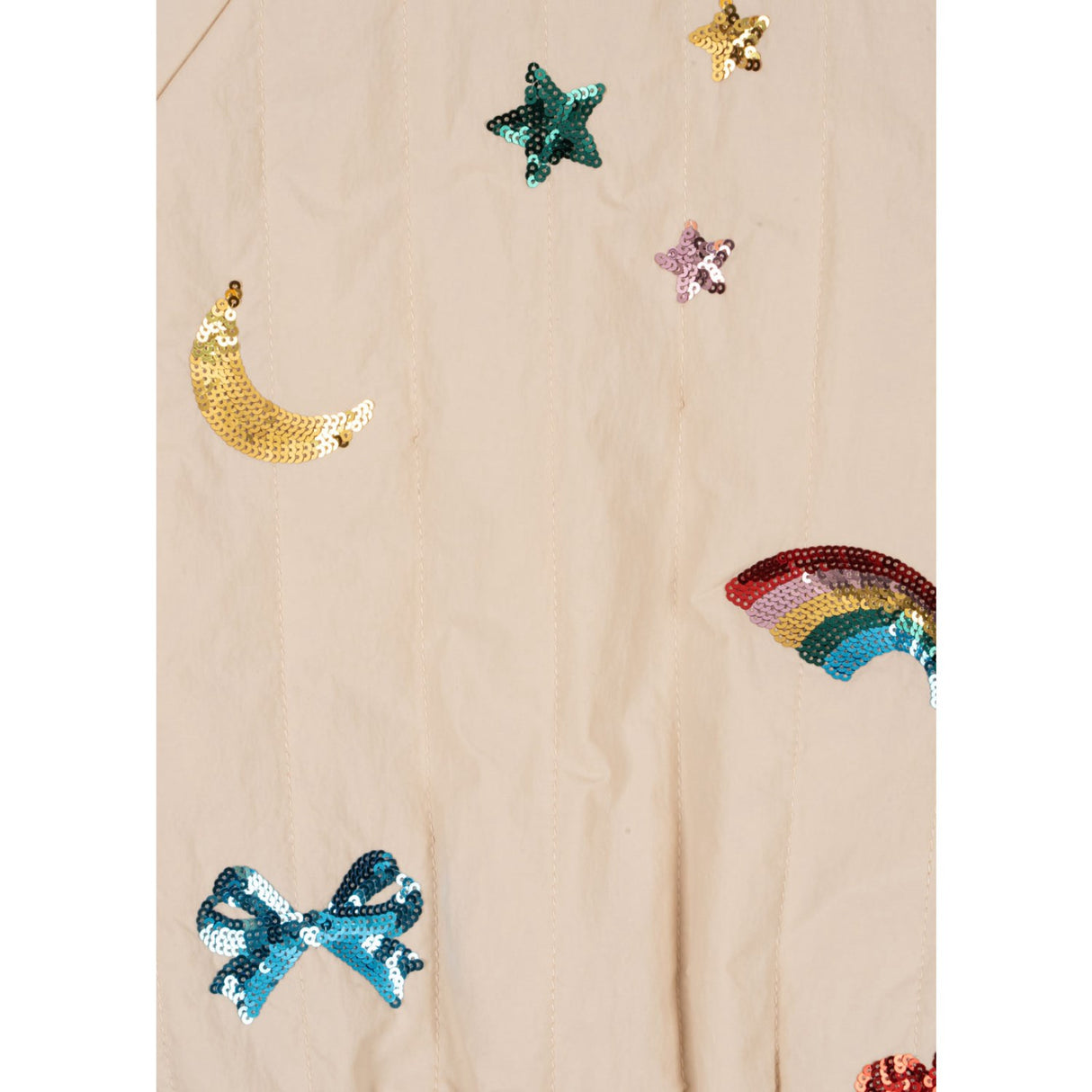 Konges Sløjd Smoke Gray Juno Paljet Bomberjakke