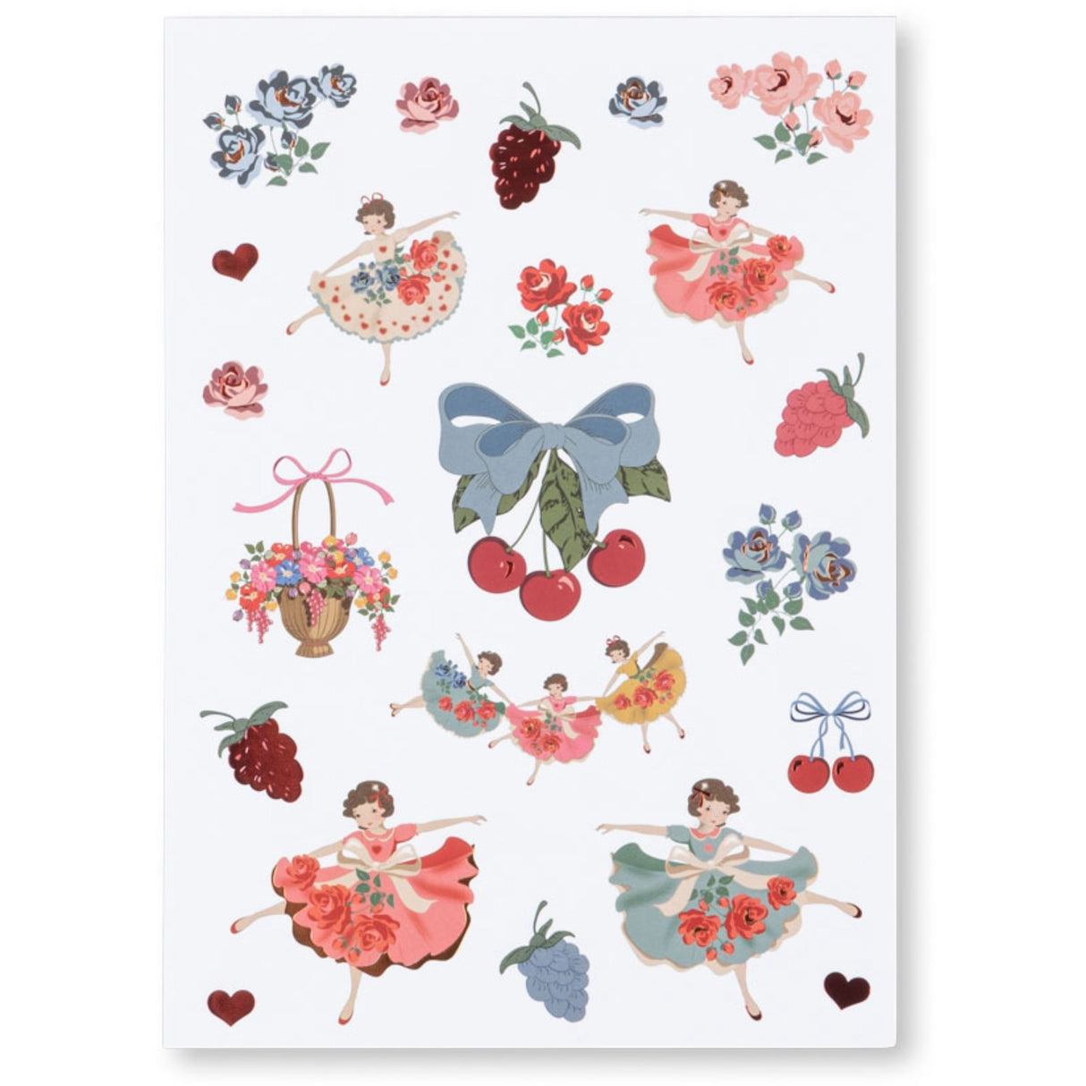 Konges Sløjd Pink A Klistremerke A Day