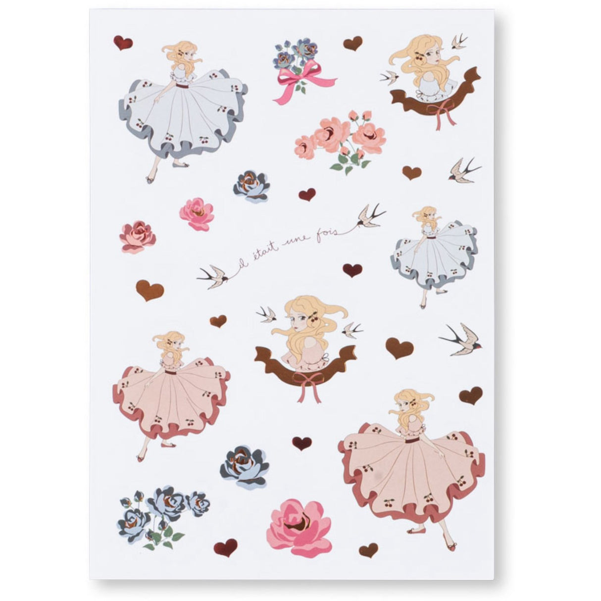 Konges Sløjd Pink A Klistremerke A Day