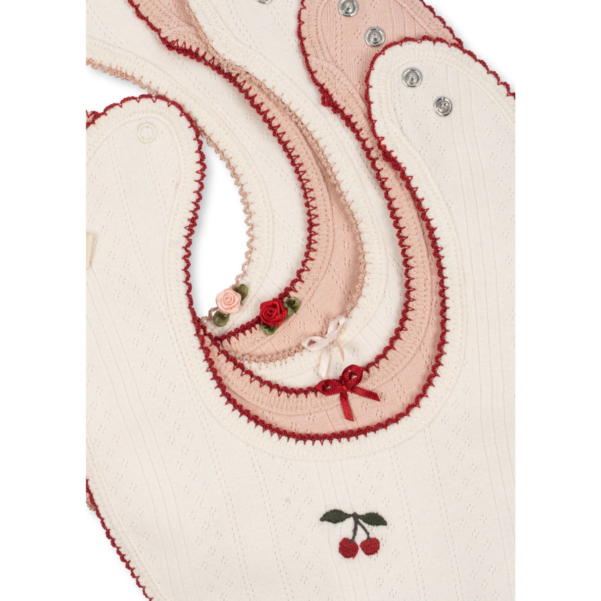 Konges Sløjd Rose/White Mix Minna 5 Pack Smekke