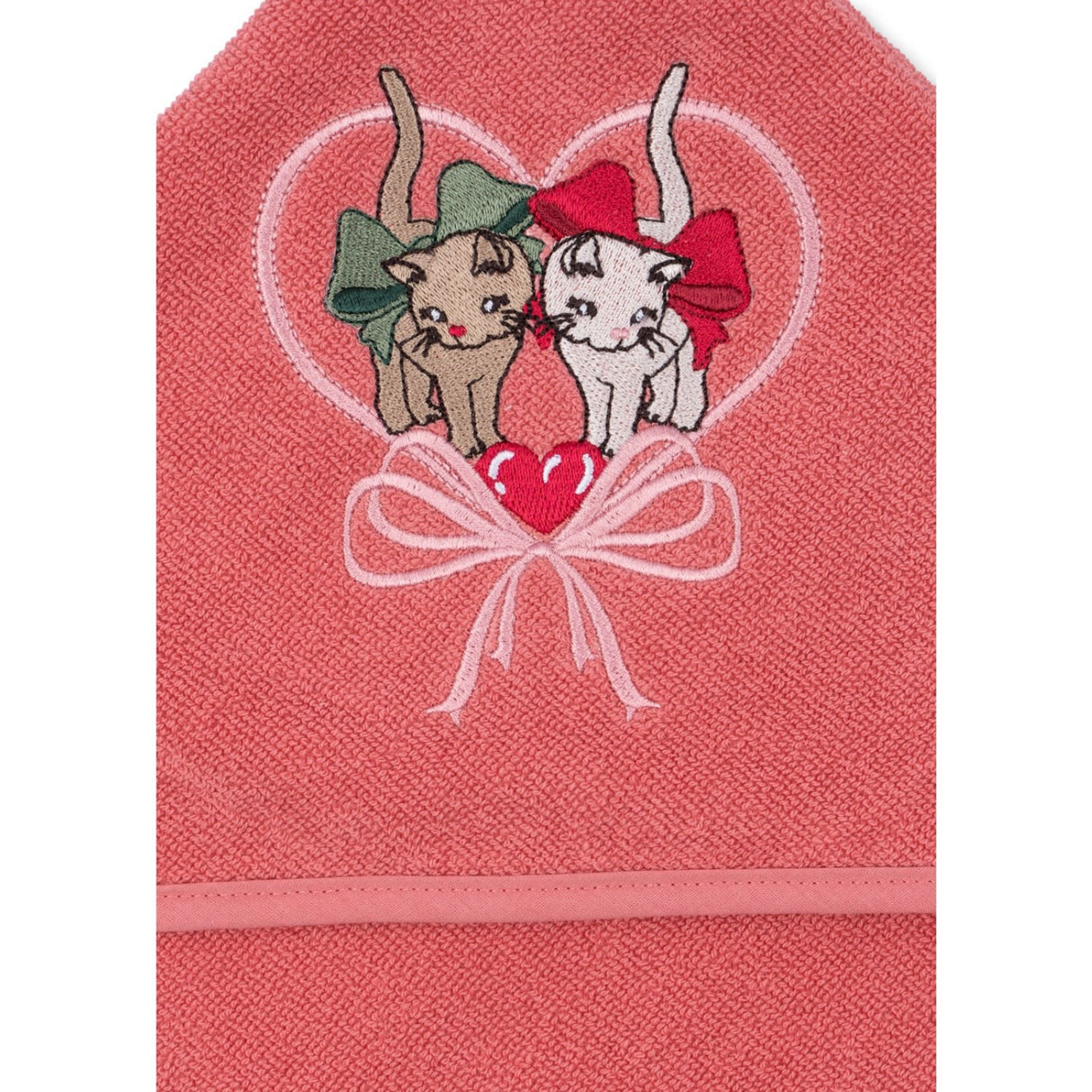 Konges Sløjd Flamingo Plume Terry Håndkle Embroidery Gots