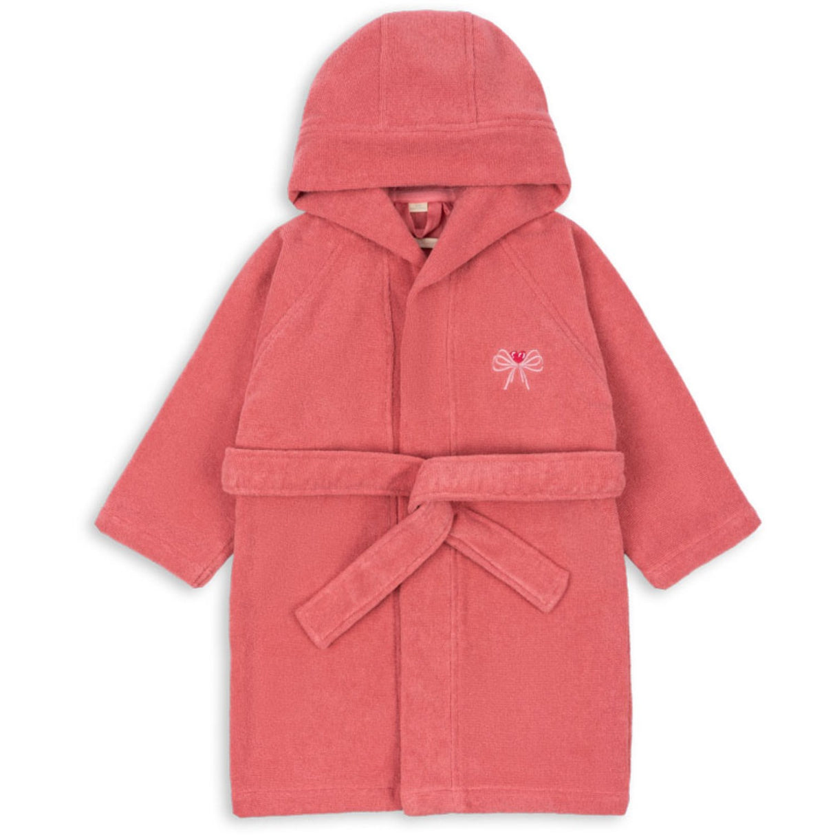 Konges Sløjd Flamingo Plume Terry Badekåpe Embroidery Gots