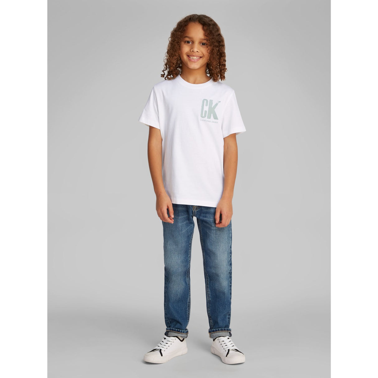 Calvin Klein Bright White Chest Surf Graphic T-Shirt