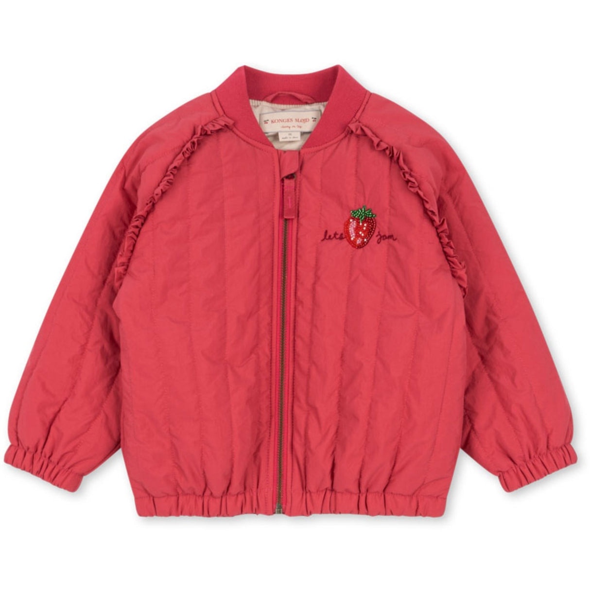 Konges Sløjd Raspberry Wine Juno Sparkle Bomberjakke