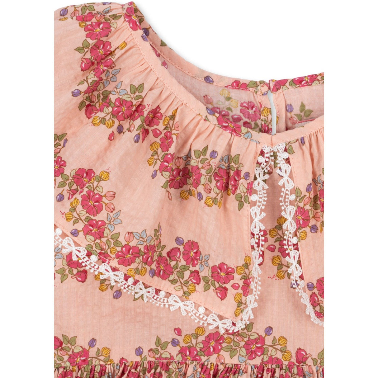 Konges Sløjd Floria Pink Bella Frill Kjole Gots