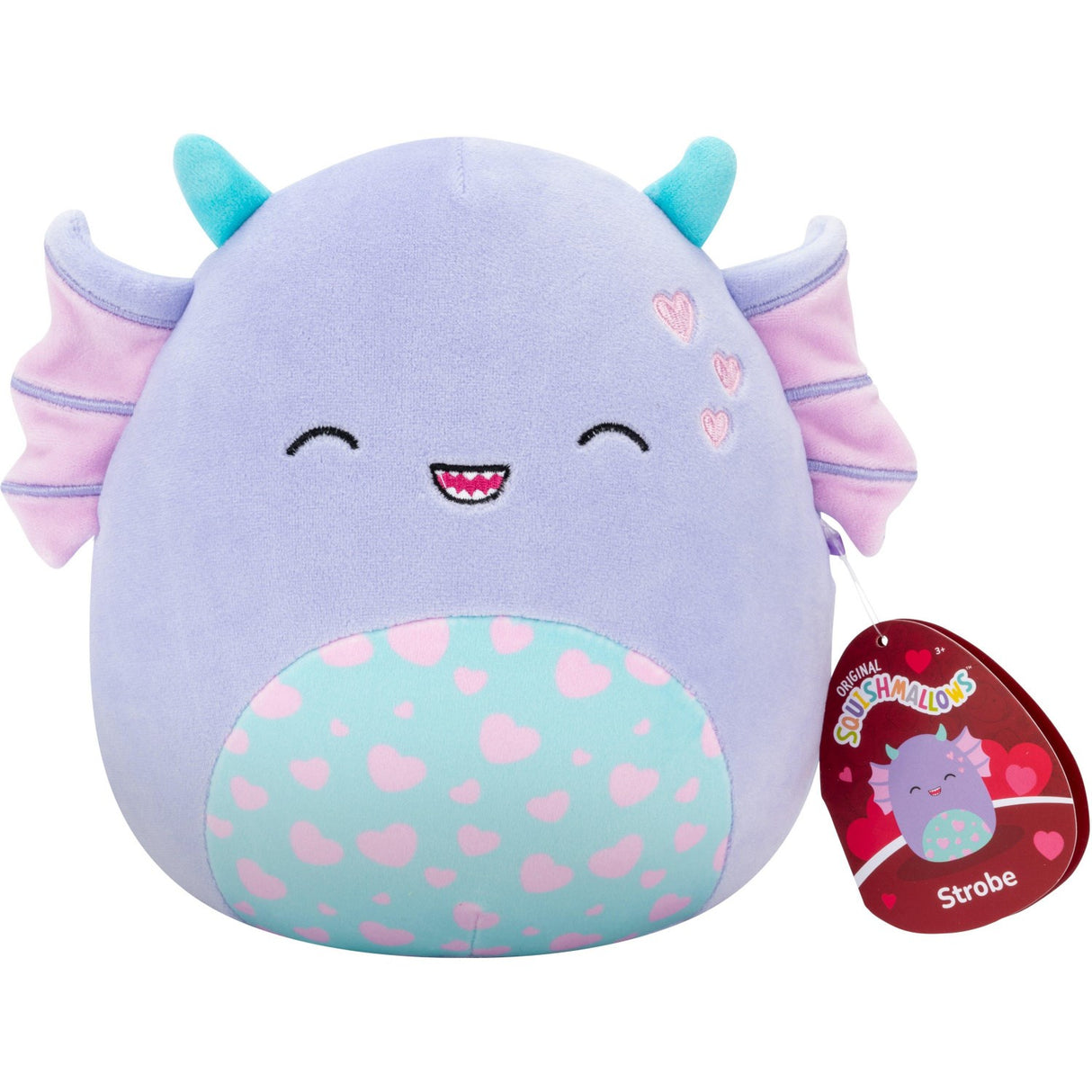 Squishmallows 19 Cm P23 Heart Strobe Swamp Monster