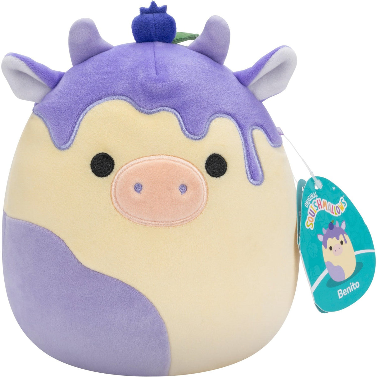 Squishmallows 19 Cm P22 Benito Cow