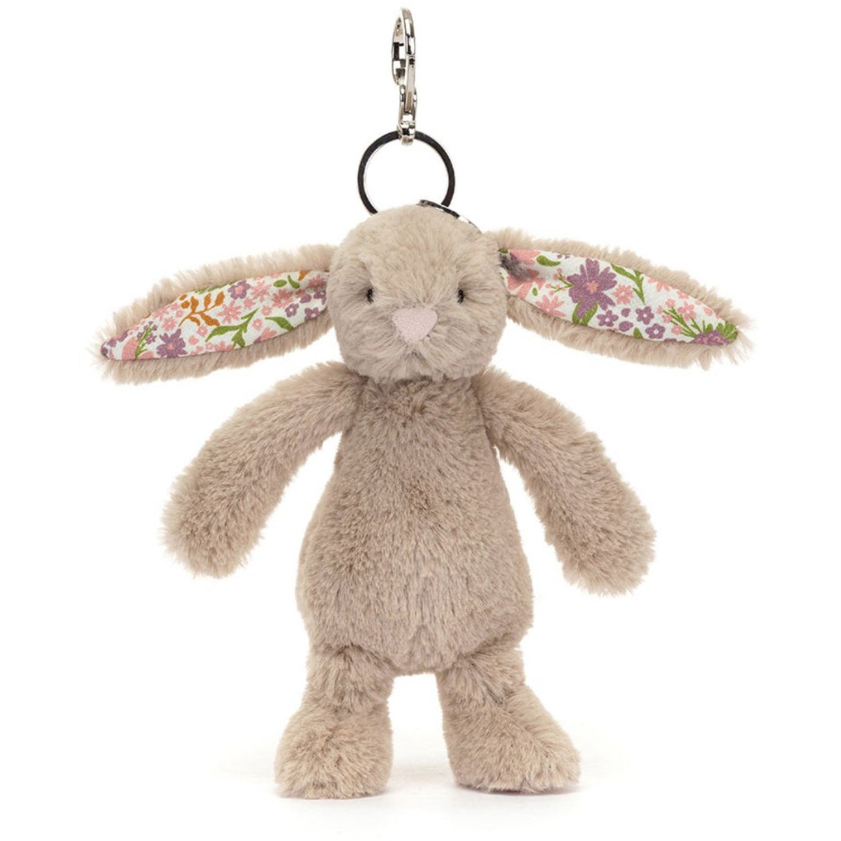 Jellycat Bashful Rabbit Meadow anheng til veske