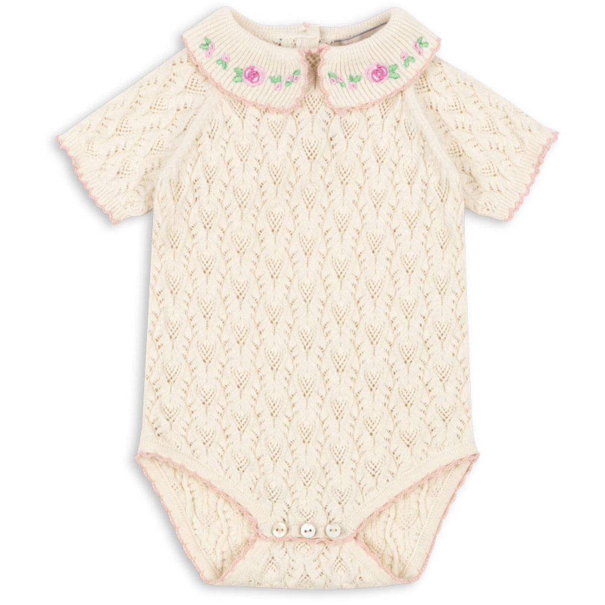 Konges Sløjd Cream Off White Rosier Romper