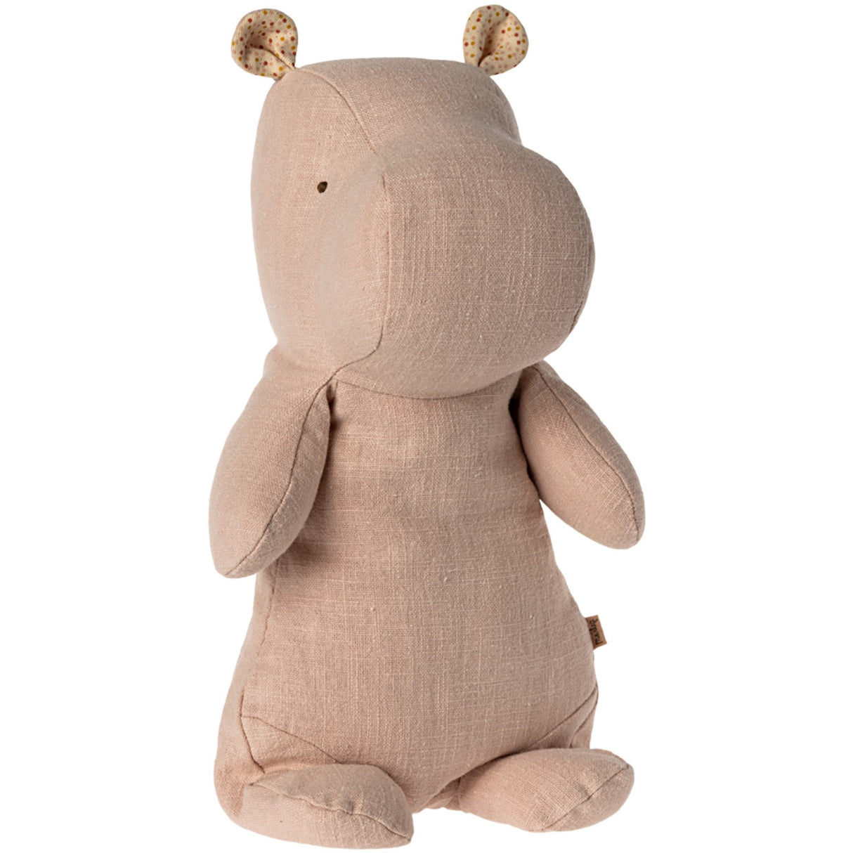 Maileg Light Rose Safari Friends Medium Hippo