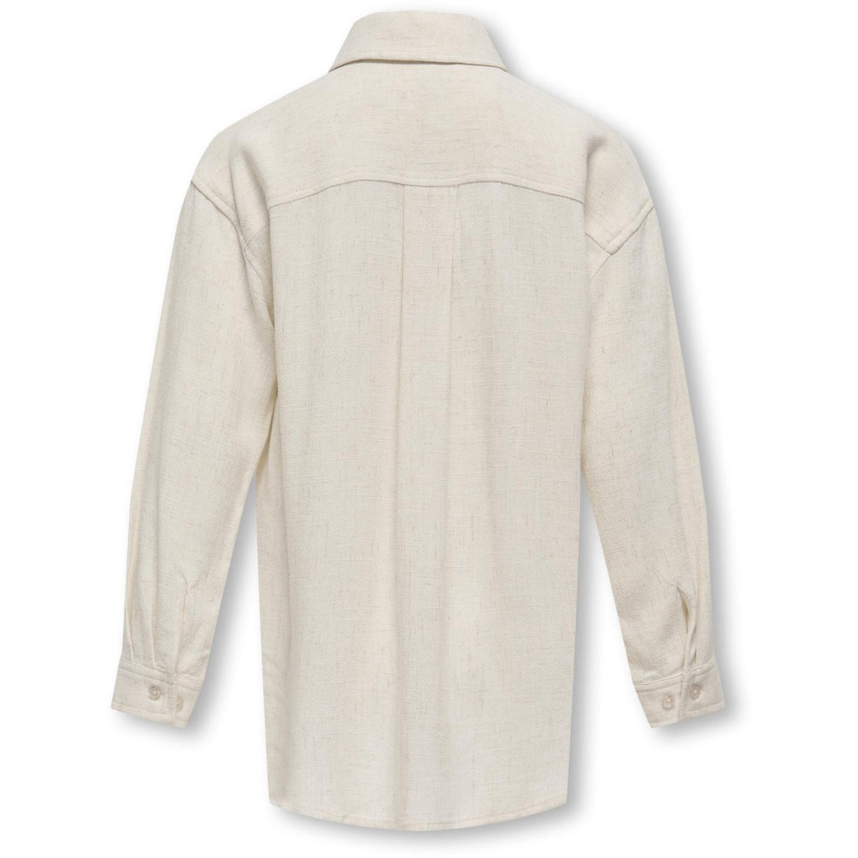 kids ONLY Moonbeam Siesta L/S Lin Blend Ovs Skjorte Pnt