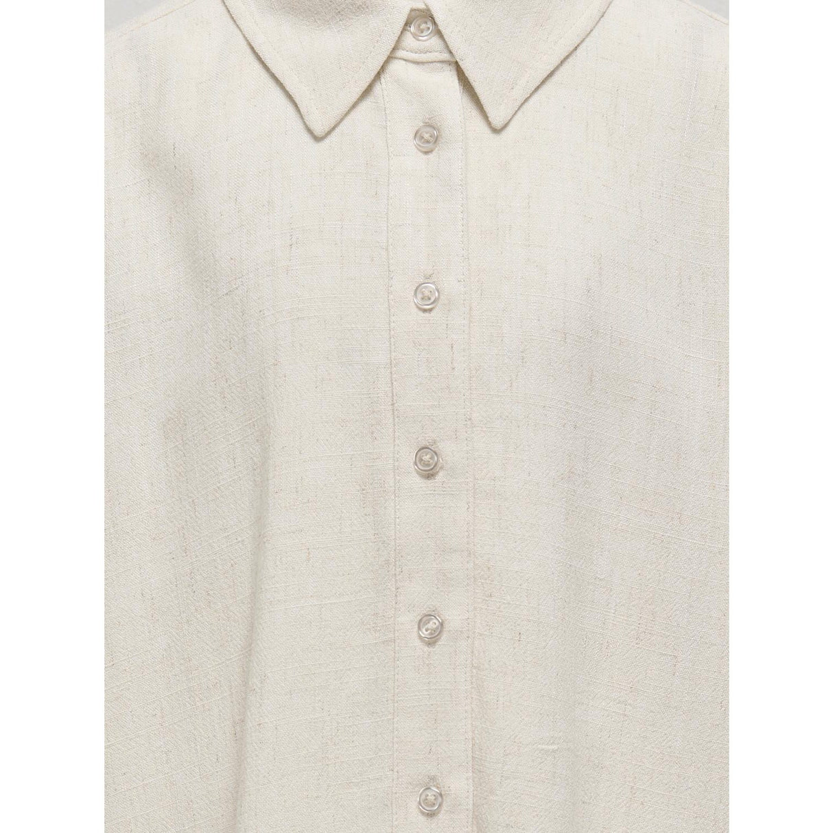 kids ONLY Moonbeam Siesta L/S Lin Blend Ovs Skjorte Pnt