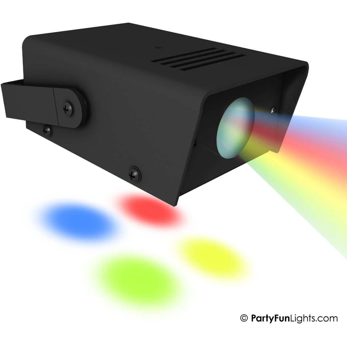 Party Funlight Mini Projektor Disco Lampe 12,5cm