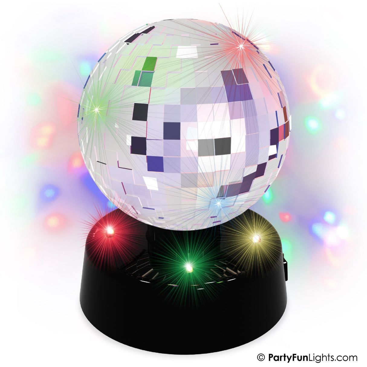 Party Funlight Speil Kule Lampe Ø: 10cm