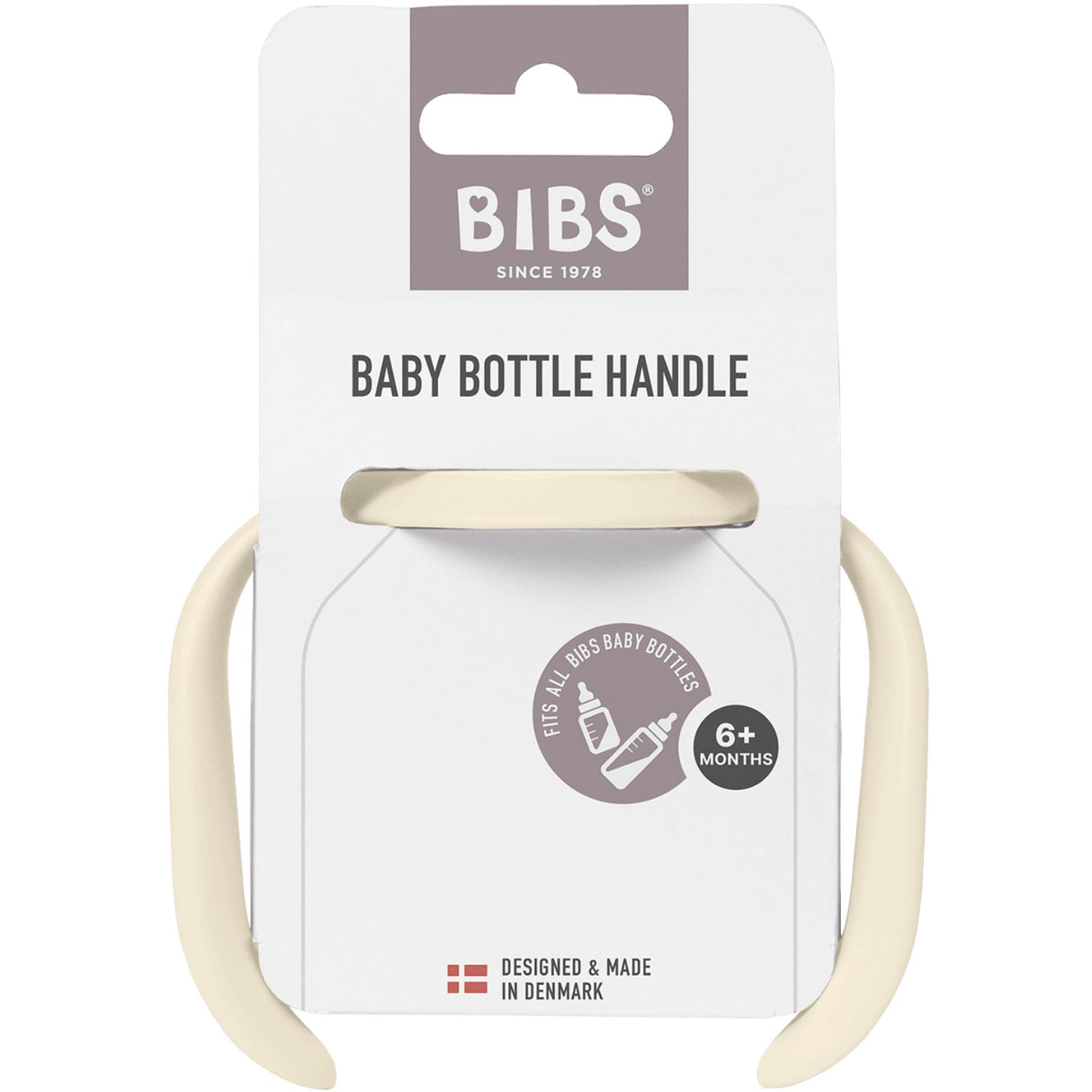 Bibs Ivory Baby Flaske Handle