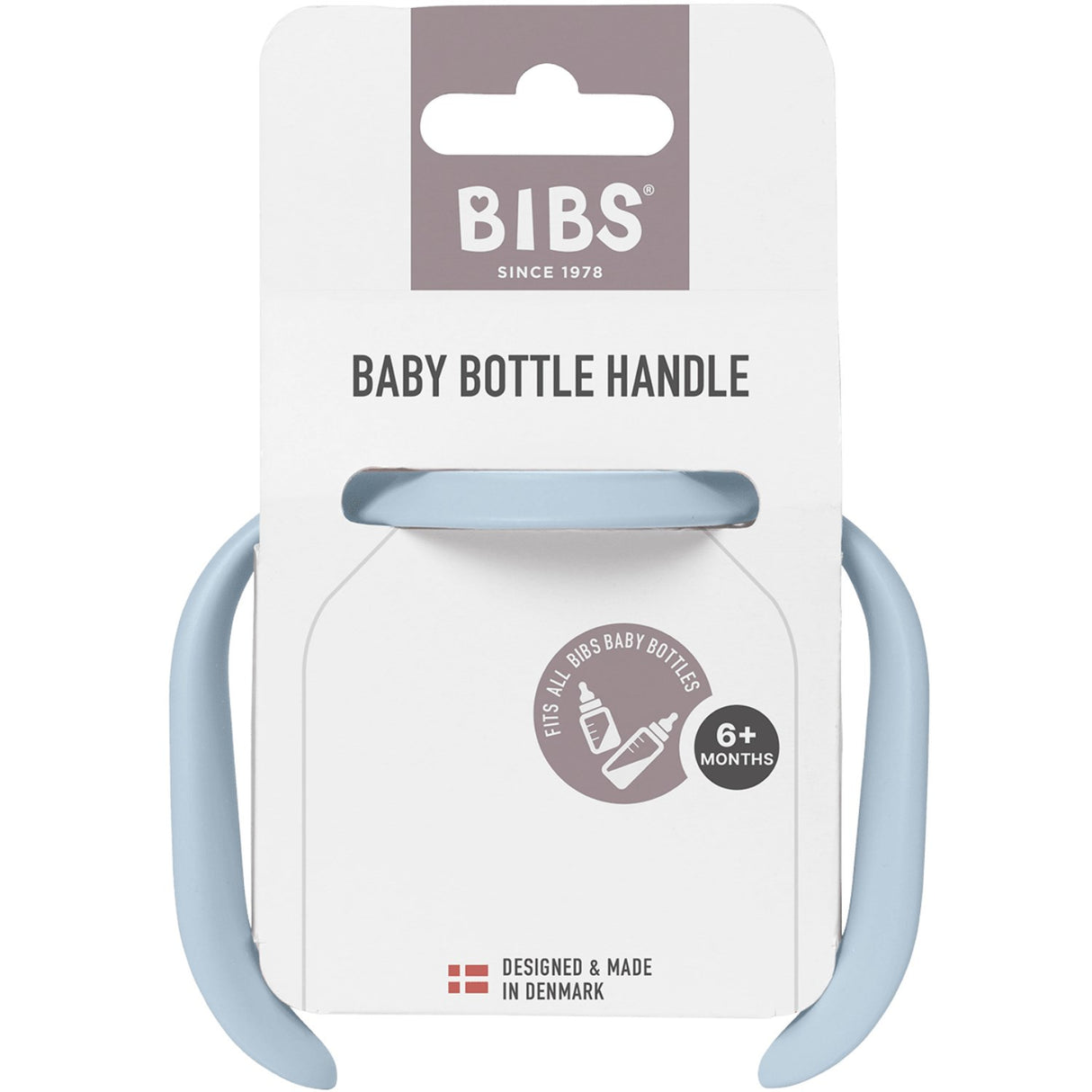 Bibs Baby Blue Baby Flaske Handle