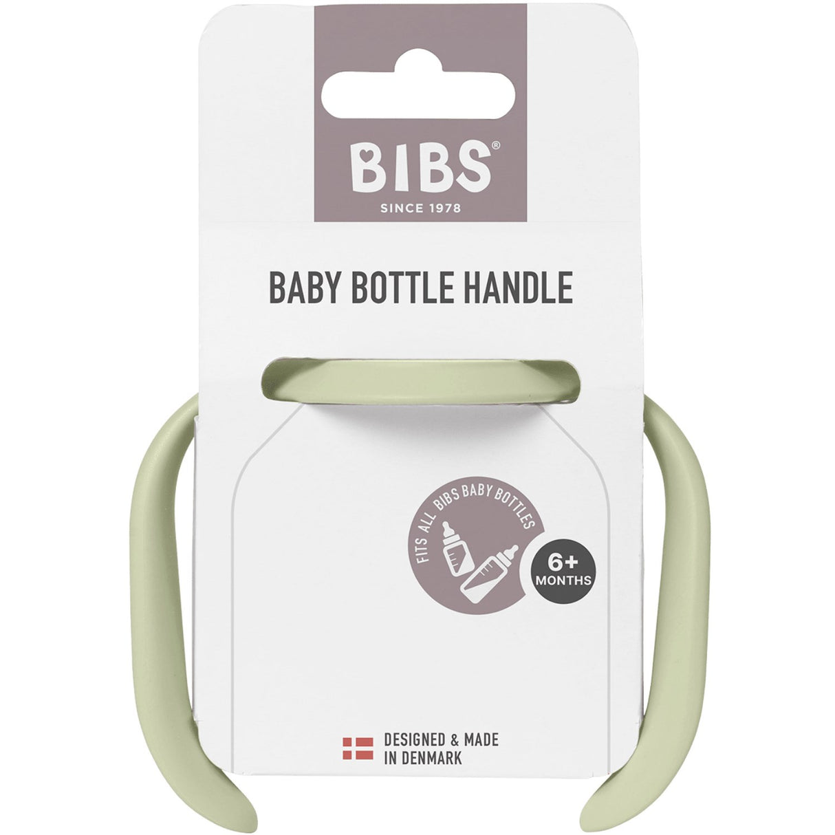 Bibs Sage Baby Flaske Handle