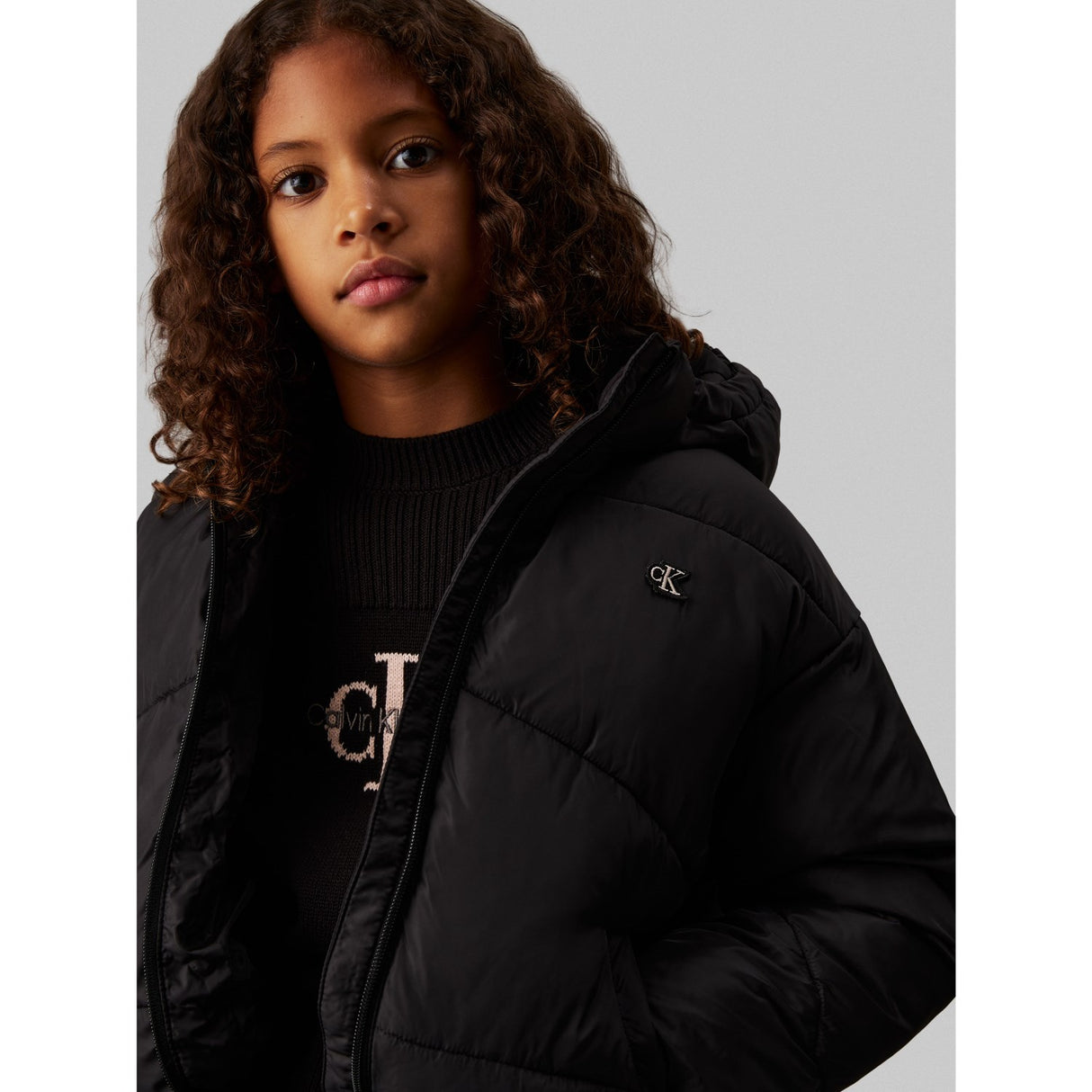 Calvin Klein Ck Short Puffer jakke Ck Black