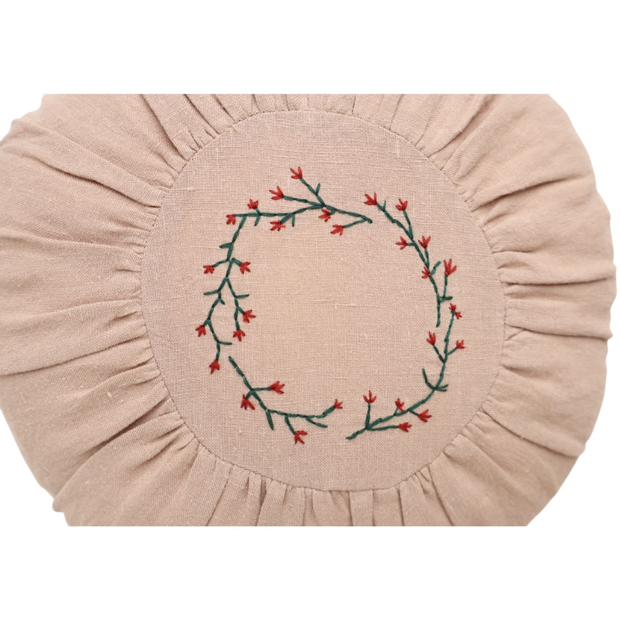 Maileg Cushion, Round - Flower Circle