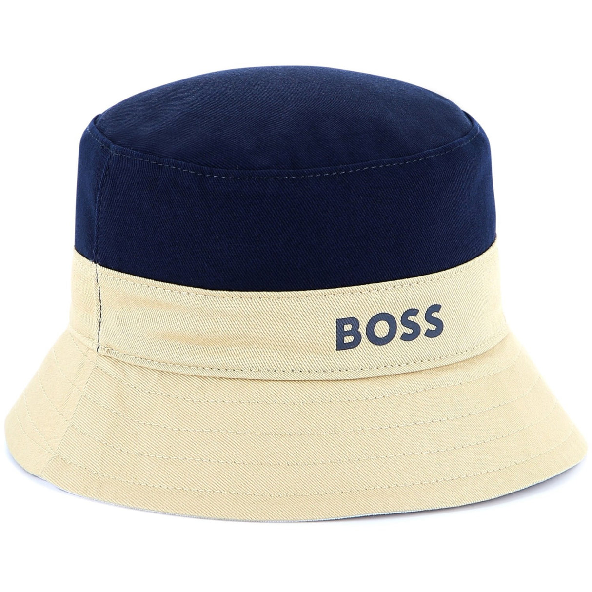 Hugo Boss White Vendbar Bøllehatt