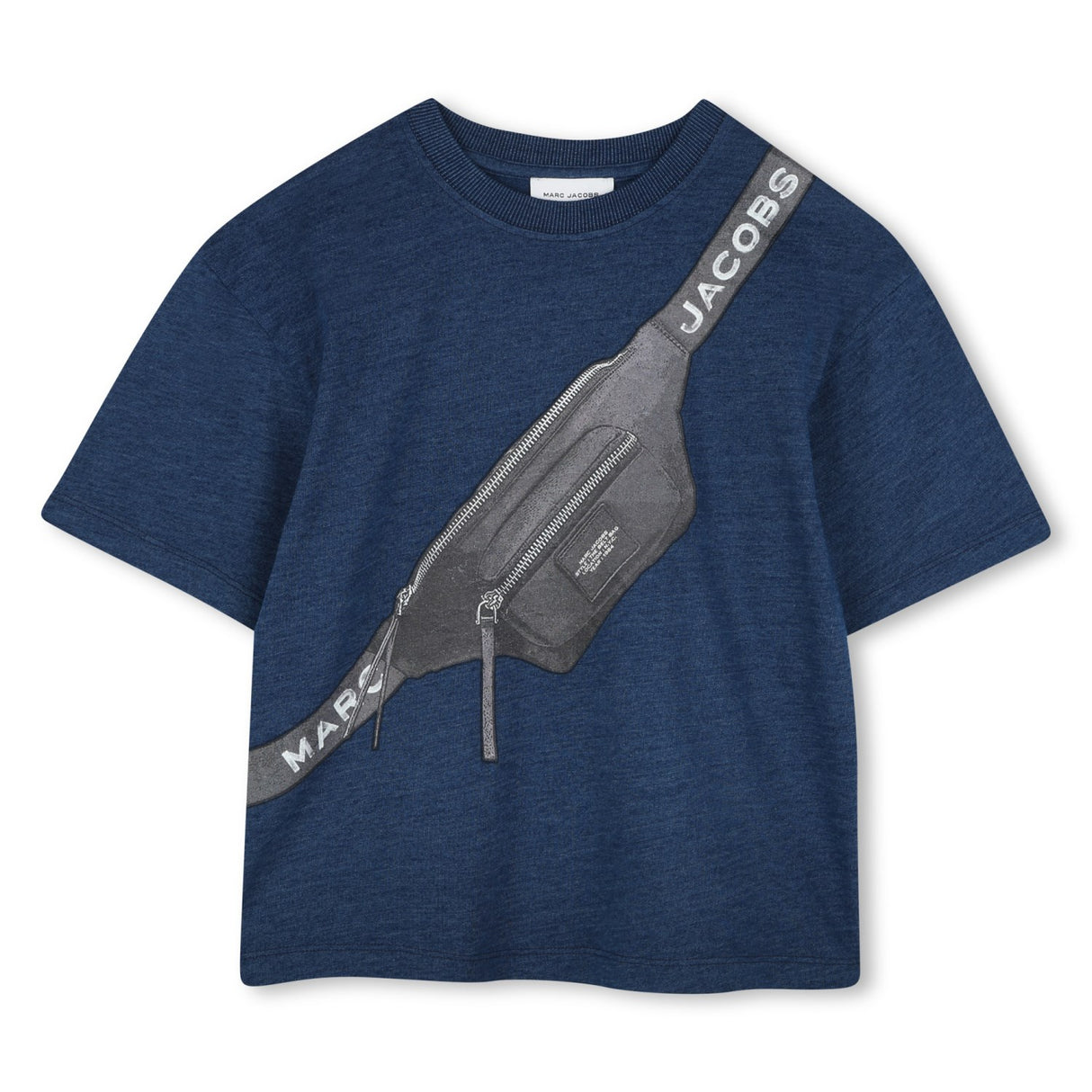 Marc Jacobs Denim Blue Short Sleeves Tee-Shirt