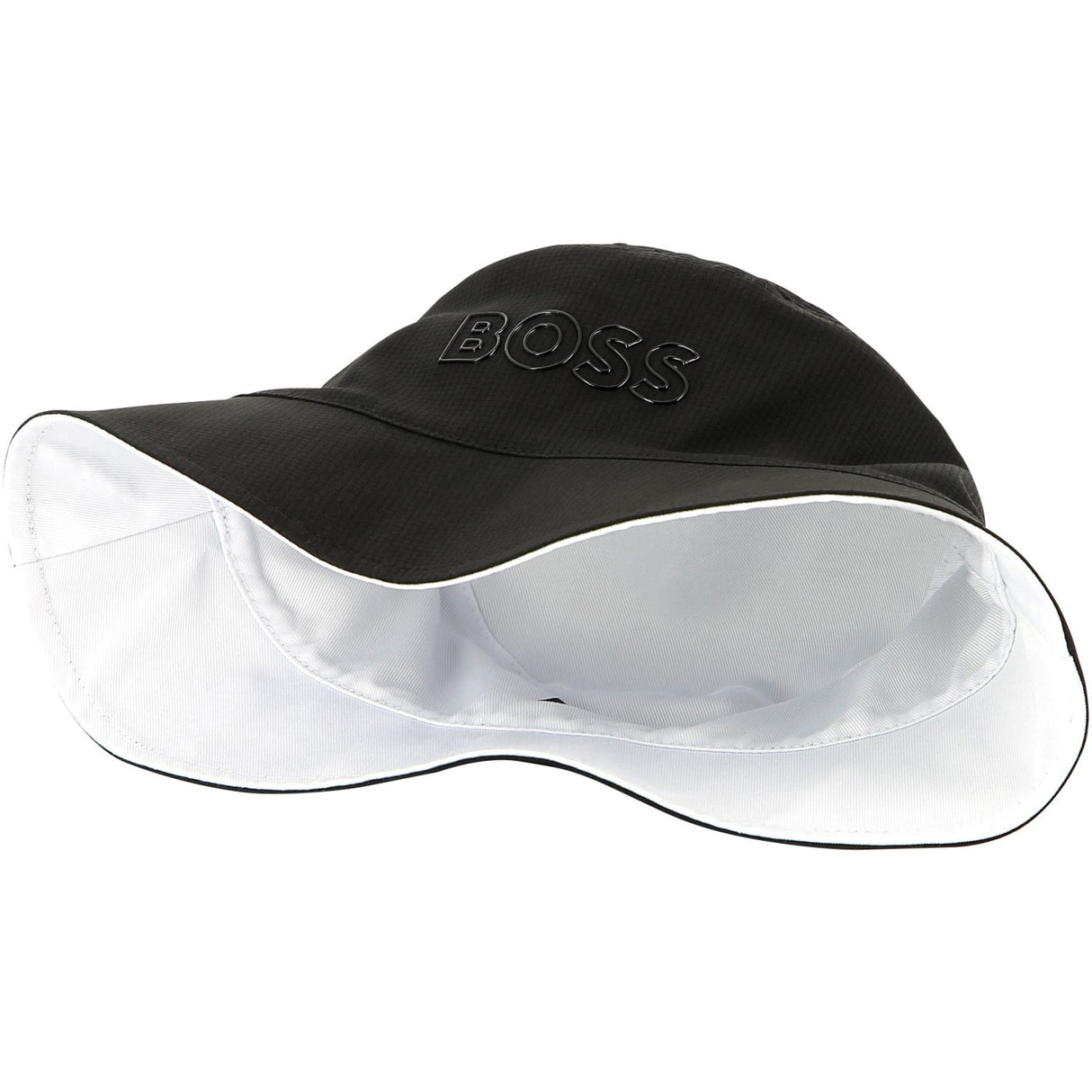 Hugo Boss White Vendbar Bøllehatt