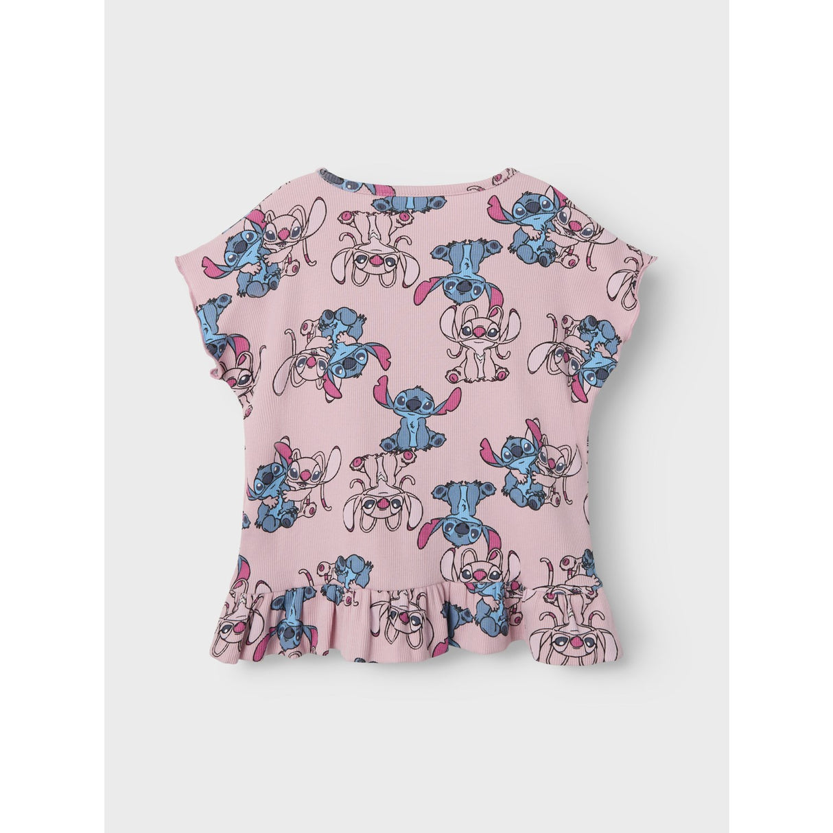 Name It Cameo Pink Asbina Stitch Regular Topp