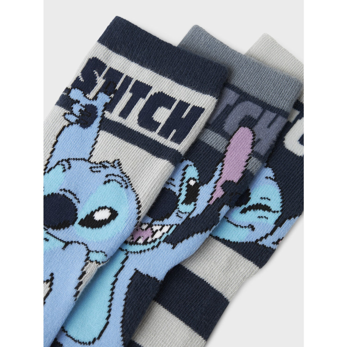 Name It Navy Blazer Ahan Stitch 3-Pakning Strømper