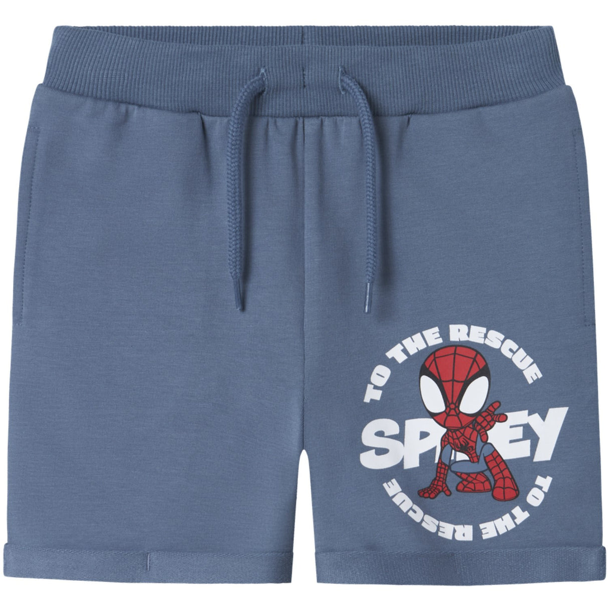 Name It Blue Mirage Mani Spidey Regular Sweat Shorts