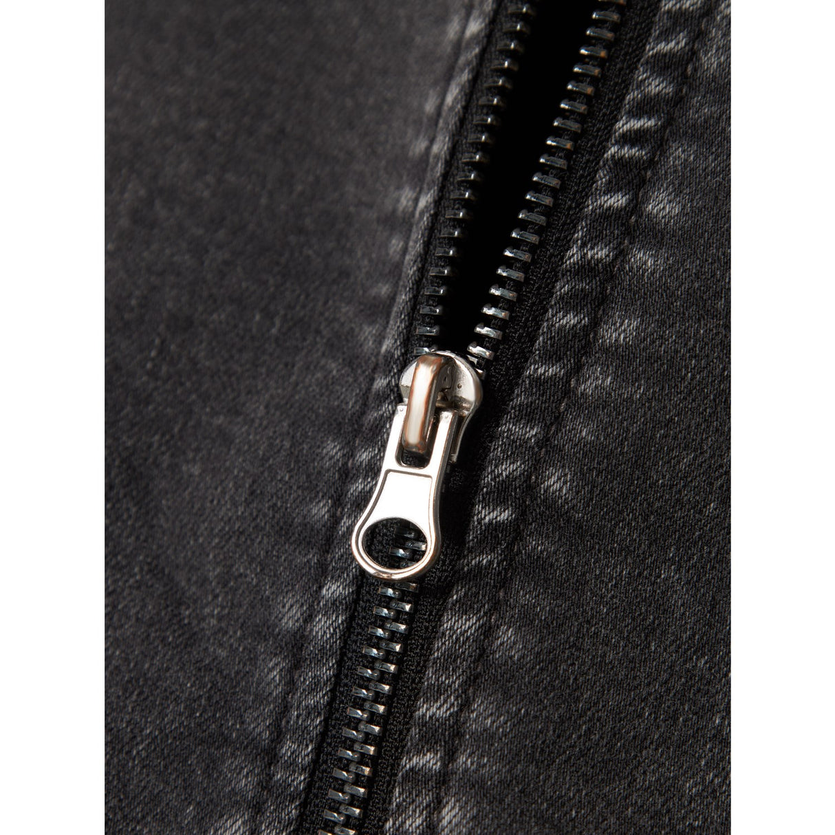 Name It Dark Grey Denim Luna Denim Bomber Jakke