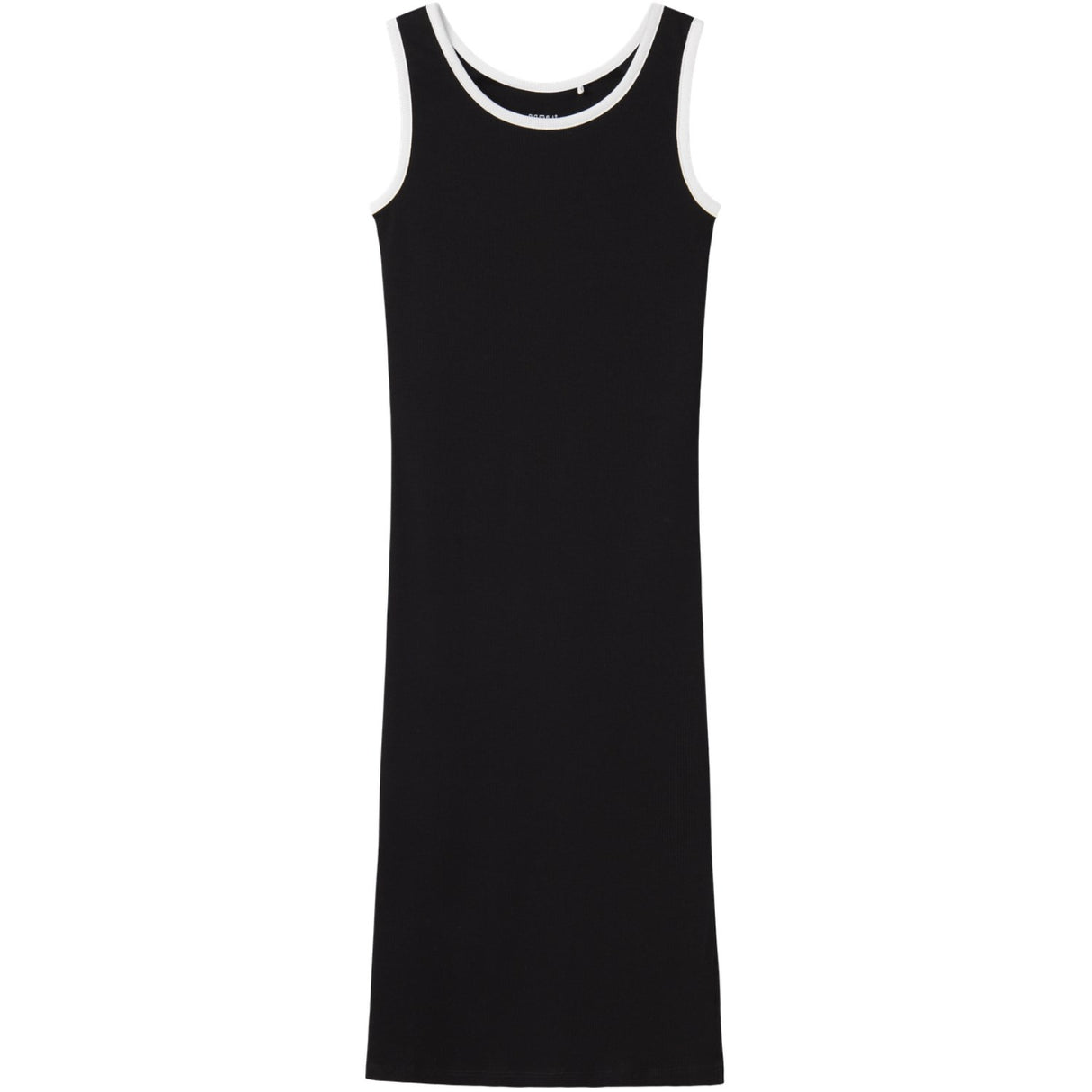 Name It Black Jally Slim Long Kjole