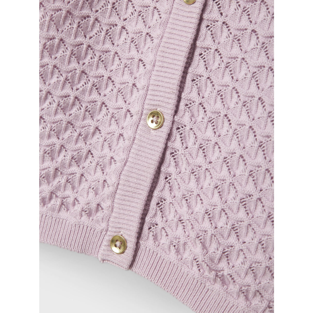 Name It Winsome Orchid Tatine Strikk Cardigan