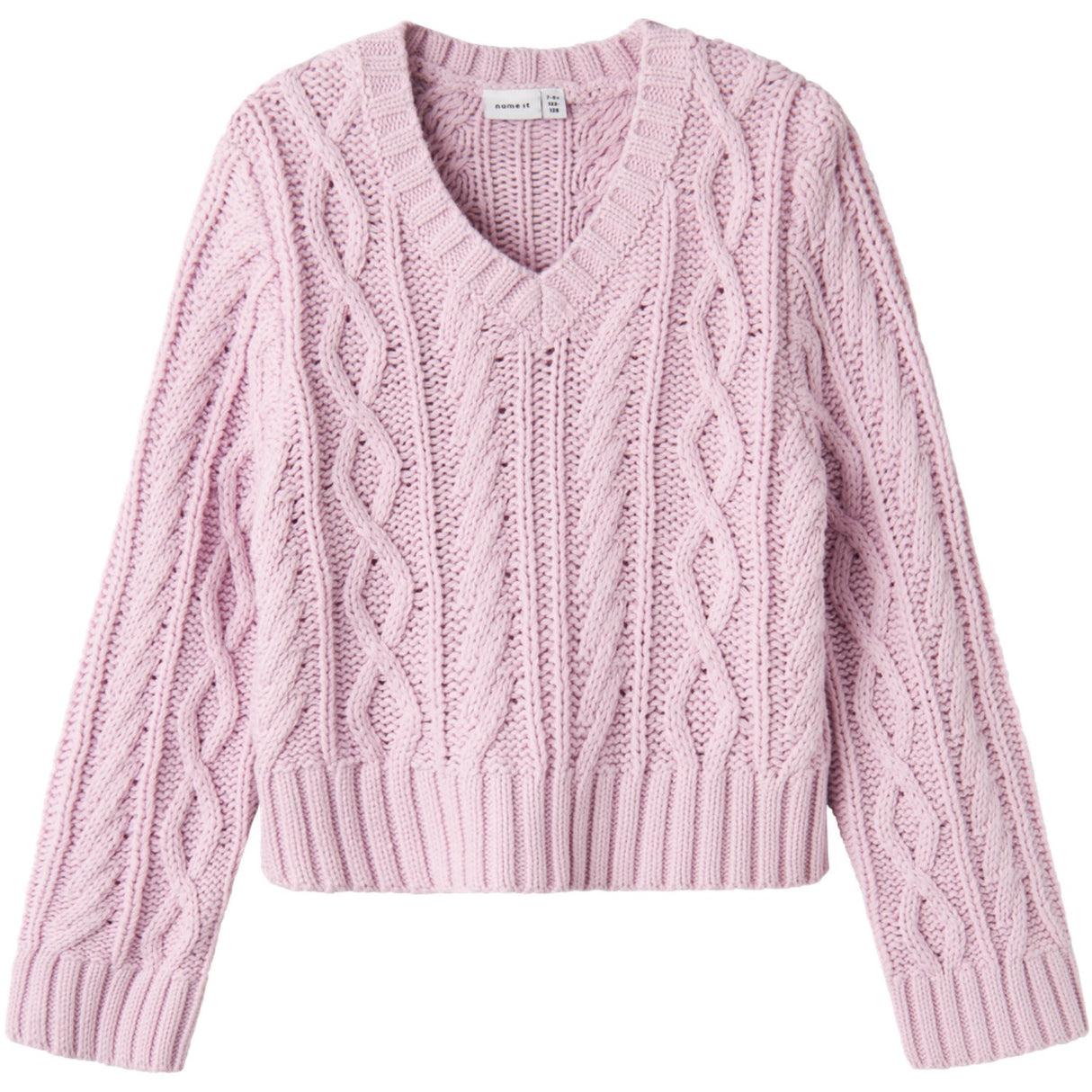 Name It Winsome Orchid Tanna Kort Loose Strikk