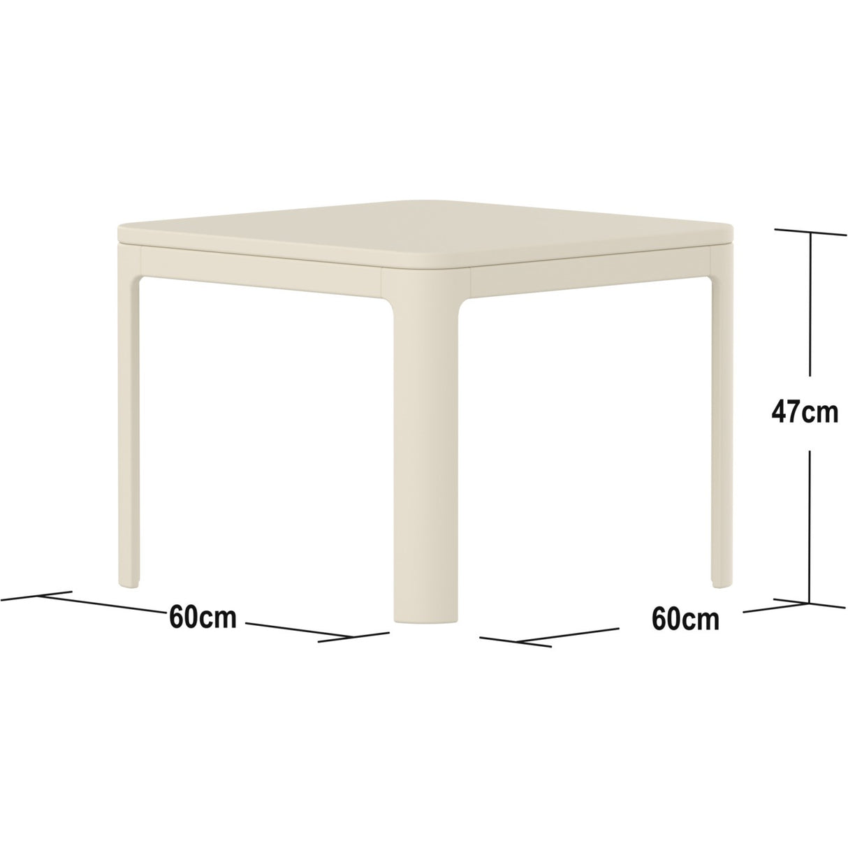 FLEXA Cream Nova Lille Bord