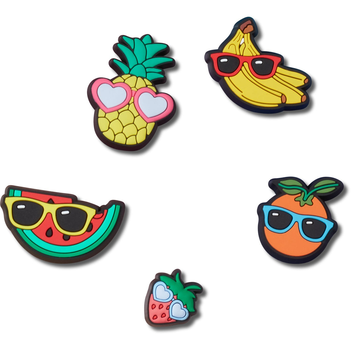 Crocs Jibbitz™ Cute Fruit With Sunnies 5-Pak