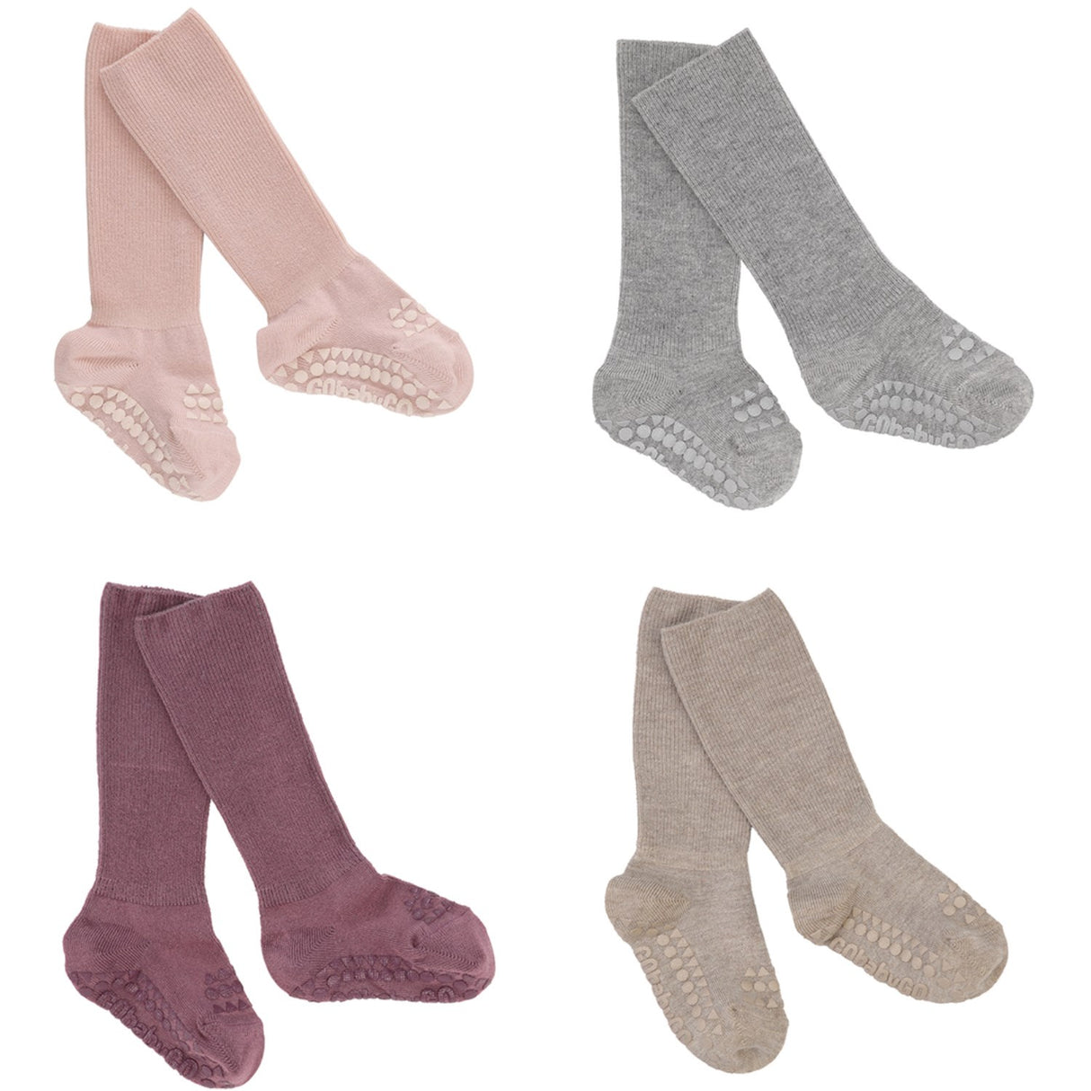 Gobabygo Grey/Sand/Purple/Pink Combo Box Bambus