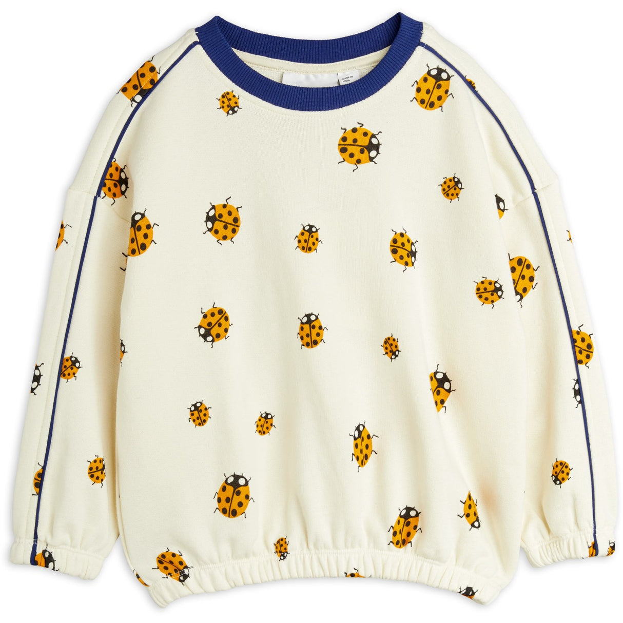 Mini Rodini Offwhite Ladybugs AOP Collegegenser