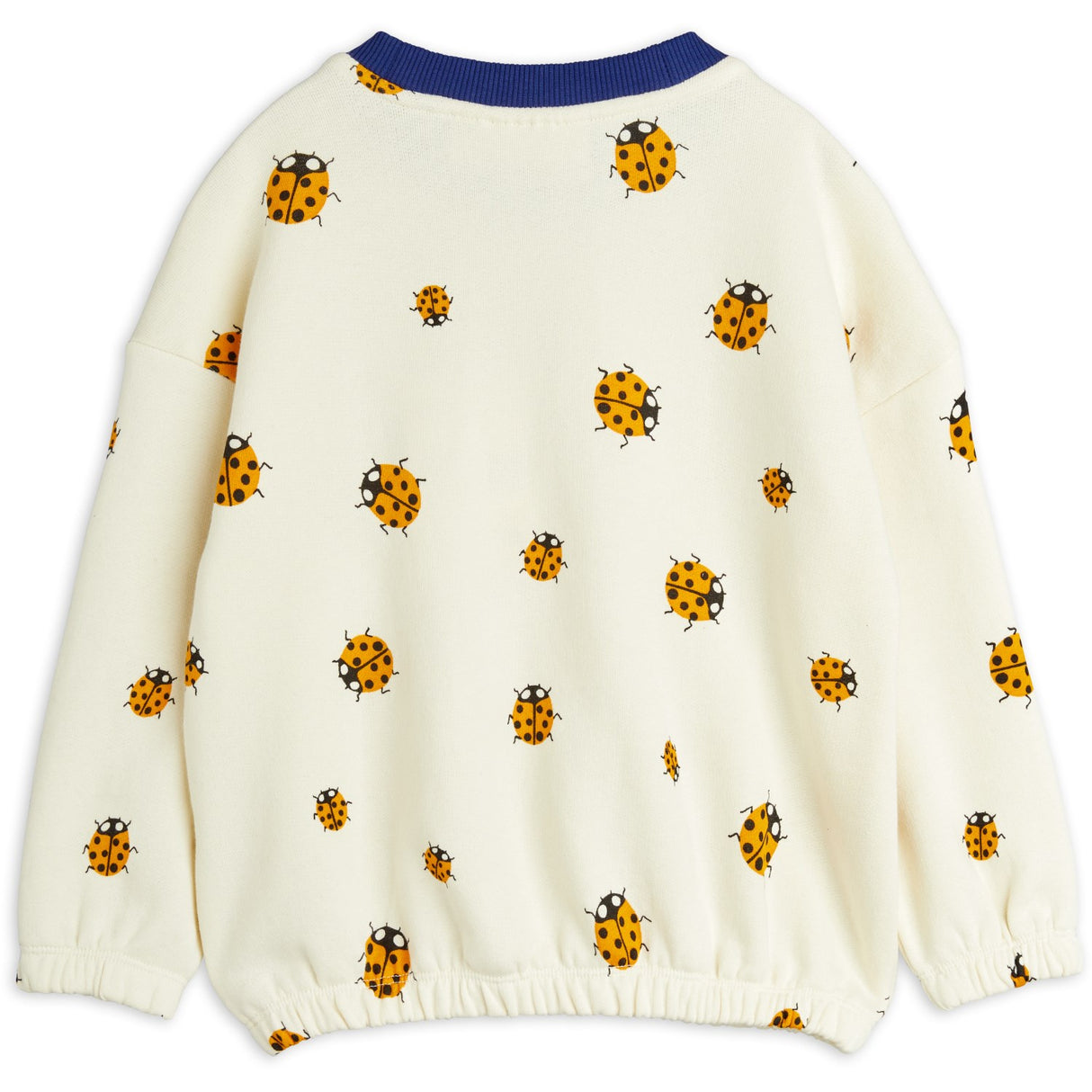 Mini Rodini Offwhite Ladybugs AOP Collegegenser